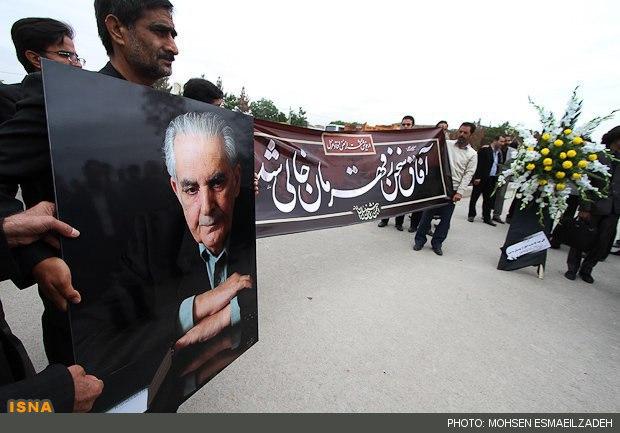 تشییع پیکر استاد محمد قهرمان