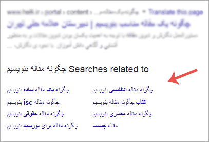 انتخاب موضوع مناسب آموزش بهینه سازی سایت