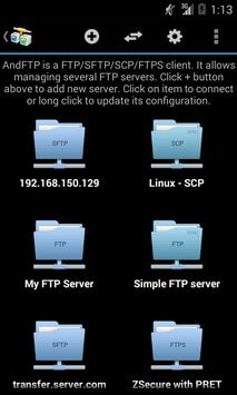 دانلود AndFTP 5.4 نسخه جدید برنامه مدیریت FTP برای اندروید