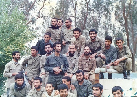 نیروهای گروهان ذوالفقار در پادگان شهید عبدالعلی بهروزی پلاژ