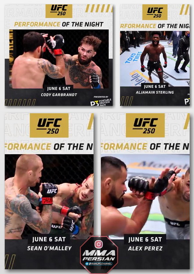 نتایج رویداد :  UFC 250: Nunes vs. Spencer