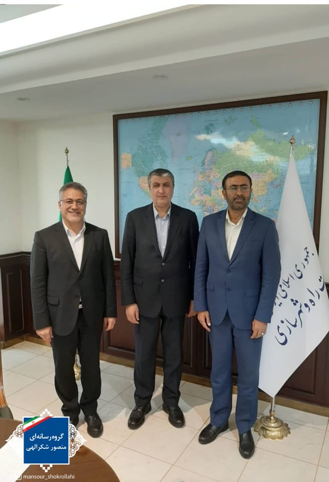 دیدار منصور شکرالهی نماینده پنج گنج جنوبی با وزیر راه و شهرسازی