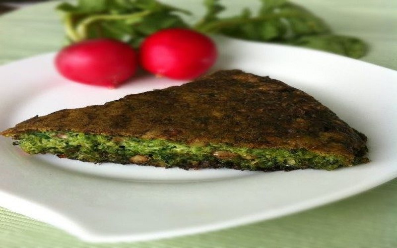 طرز تهیه کوکوی اسفناج کتوژنیک طرز تهیه کوکوی اسفناج کتوژنیک