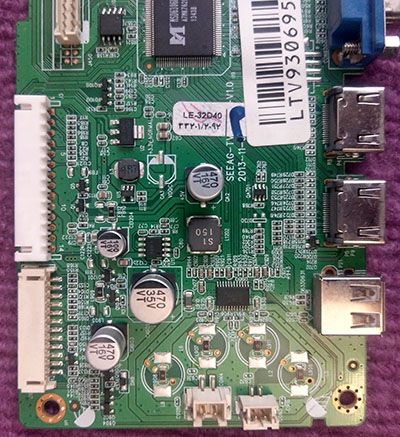 تعمیر مین برد ایکس ویژن