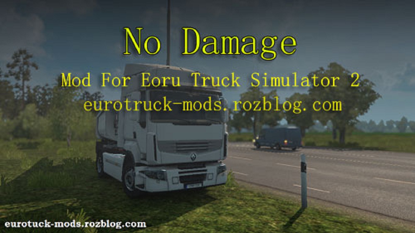دانلود مد ضد ضربه برای بازی euro truck simulator 2 ورژن 1.35
