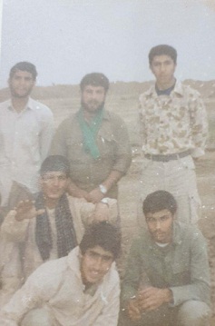 عبدالصمد فصیح در جمع همرزمان