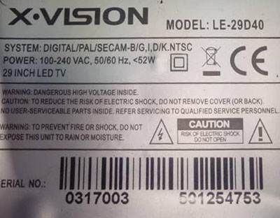 29d40 | xvision | تعمیر | ایکس ویژن