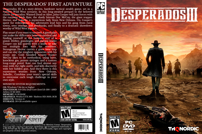 Desperados III Cover